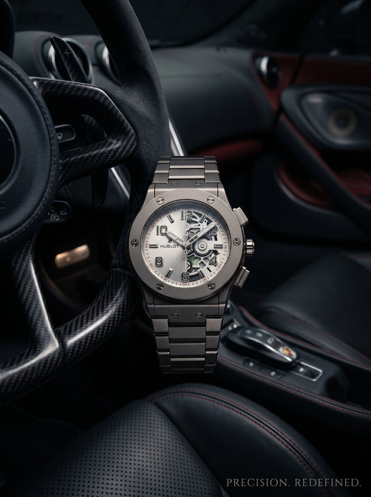 Hublot Skeleton Silver Edition
