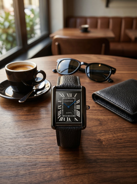 Cartier Heritage Tank Watch – Classic Leather Collection