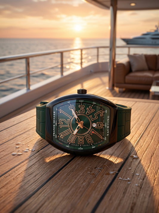 Franck Muller Yachting Green Luxury Watch – Premium Edition