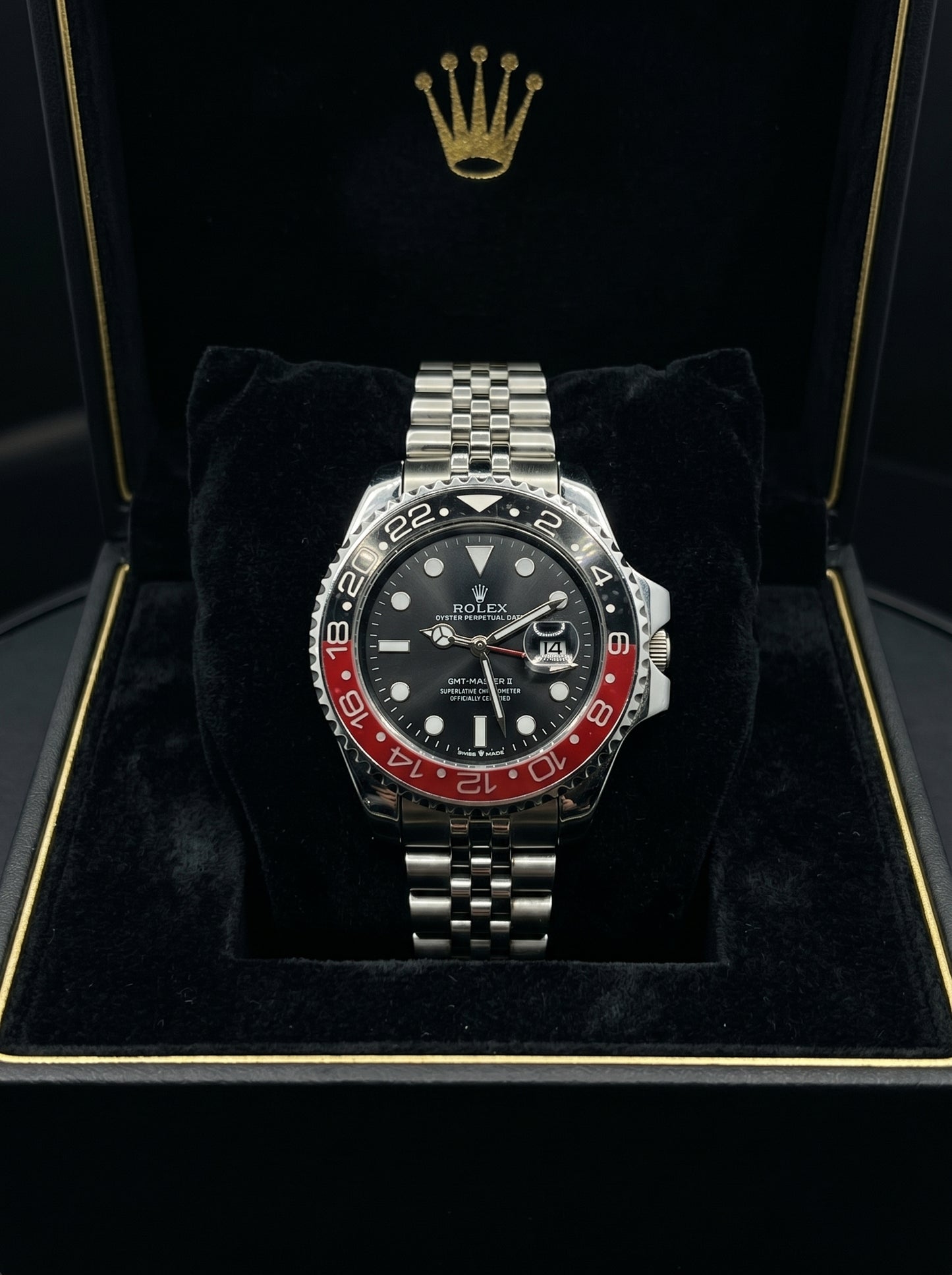 Rolex GMT-Master II Pepsi Jubilee – Premium Stainless Steel Edition