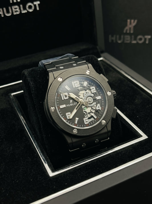 Hublot Skeleton Black Edition Luxury Watch