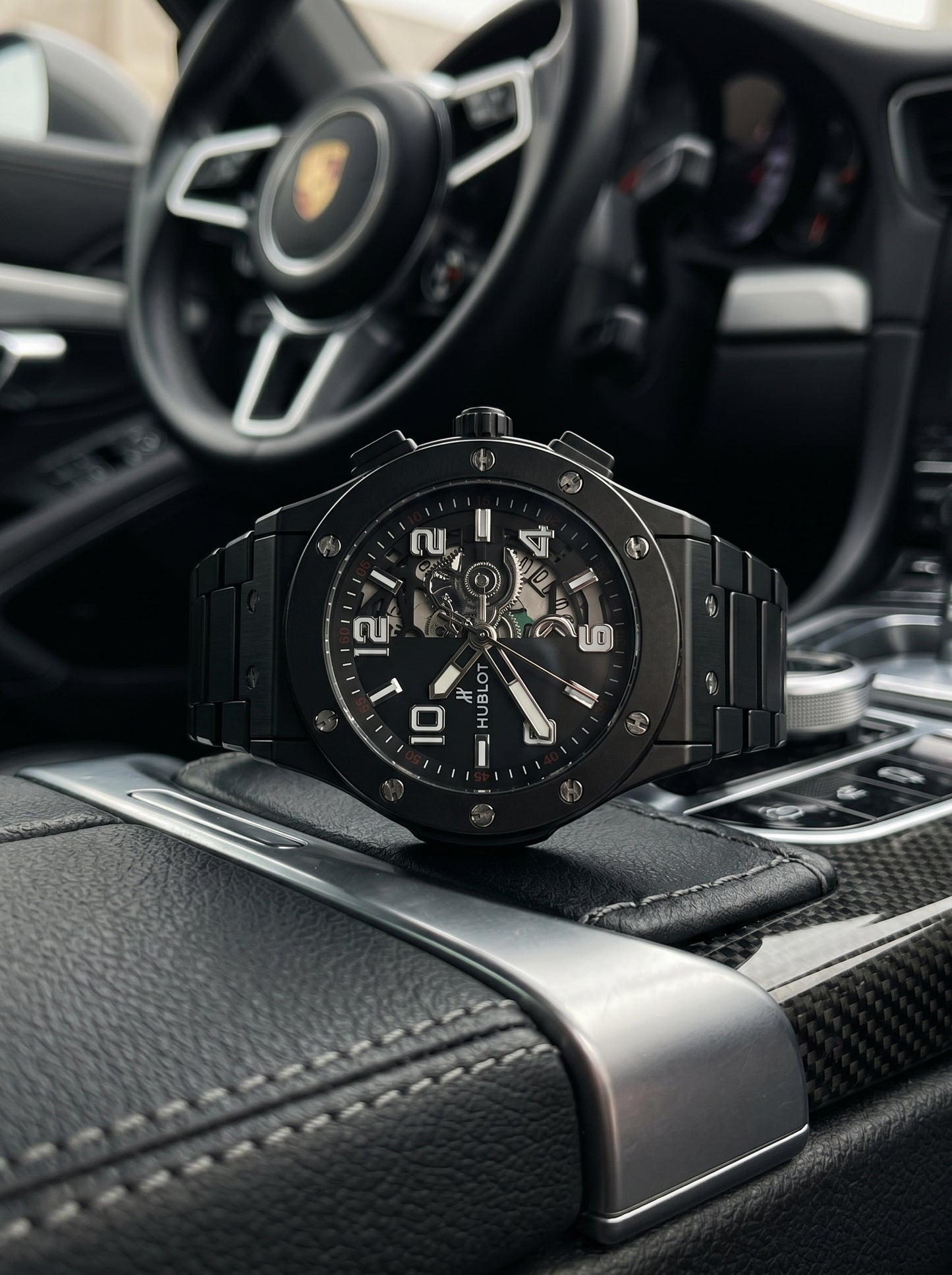 Hublot Skeleton Black Edition Luxury Watch