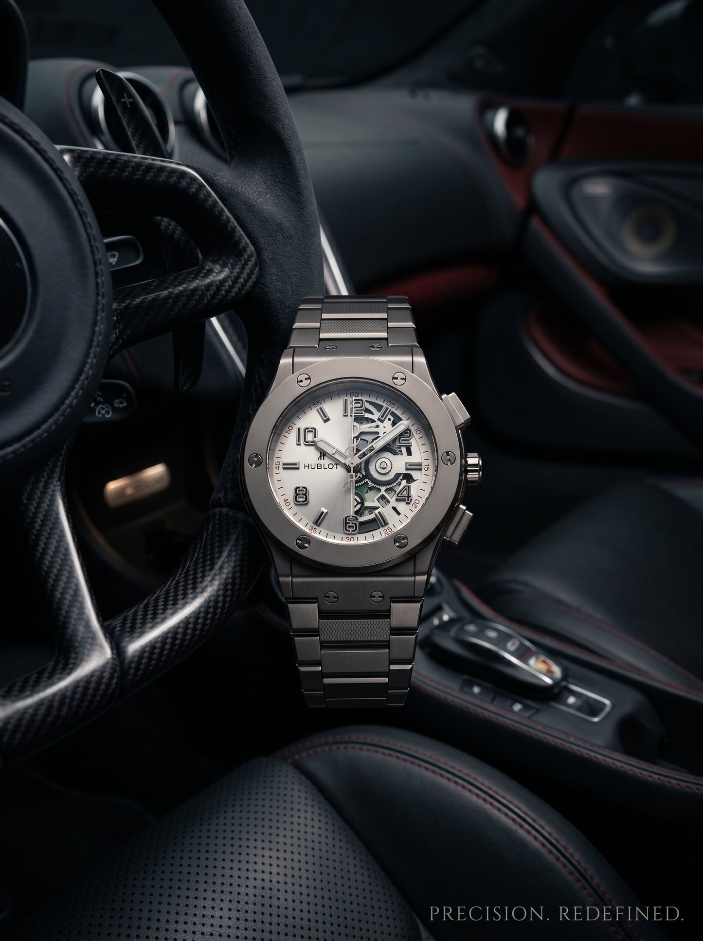 Hublot Skeleton Silver Edition