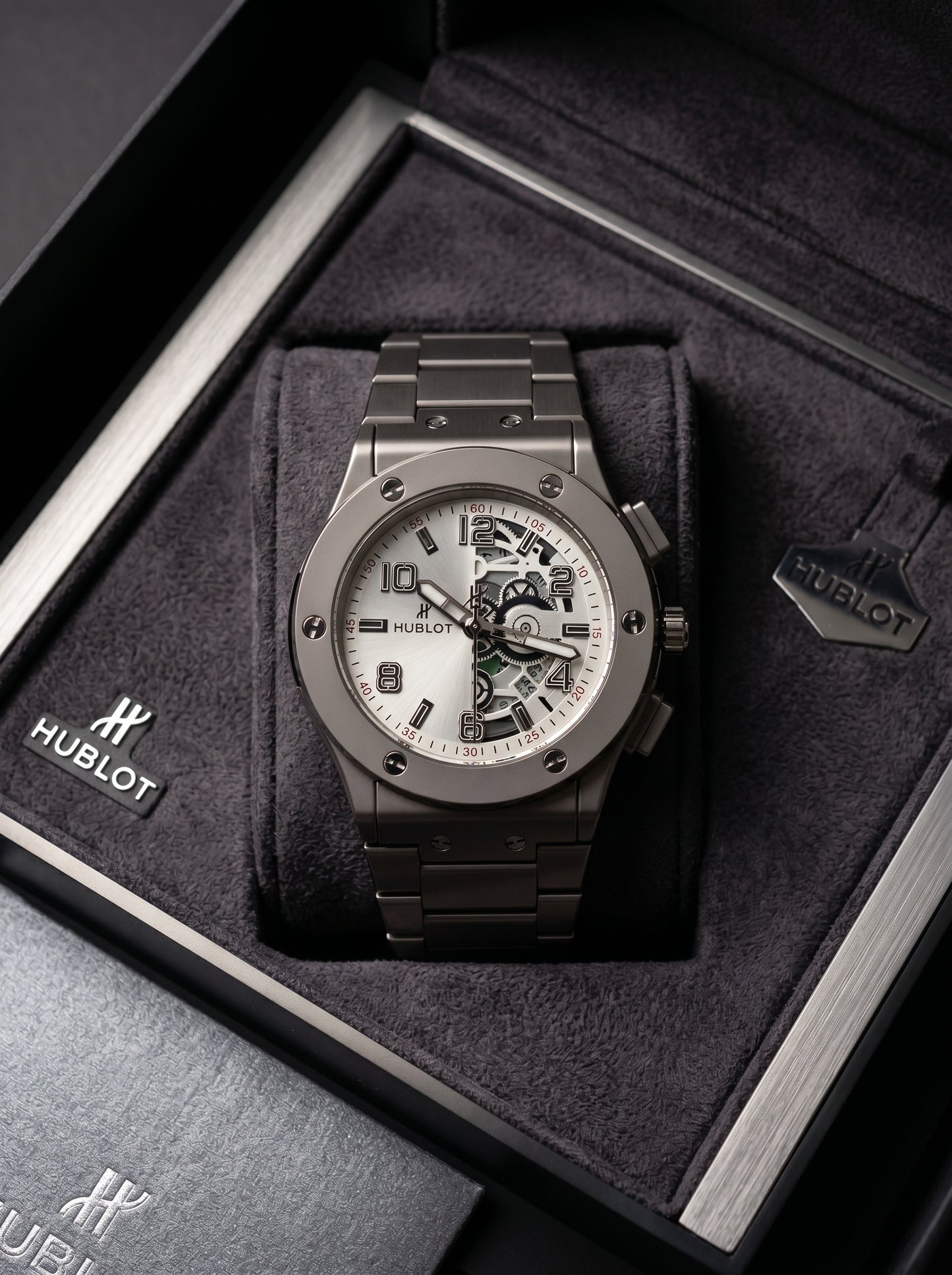 Hublot Skeleton Silver Edition