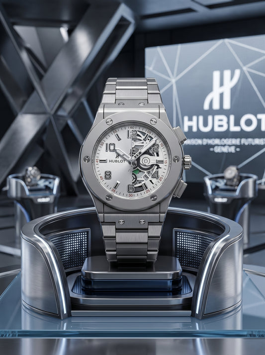 Hublot Skeleton Silver Edition