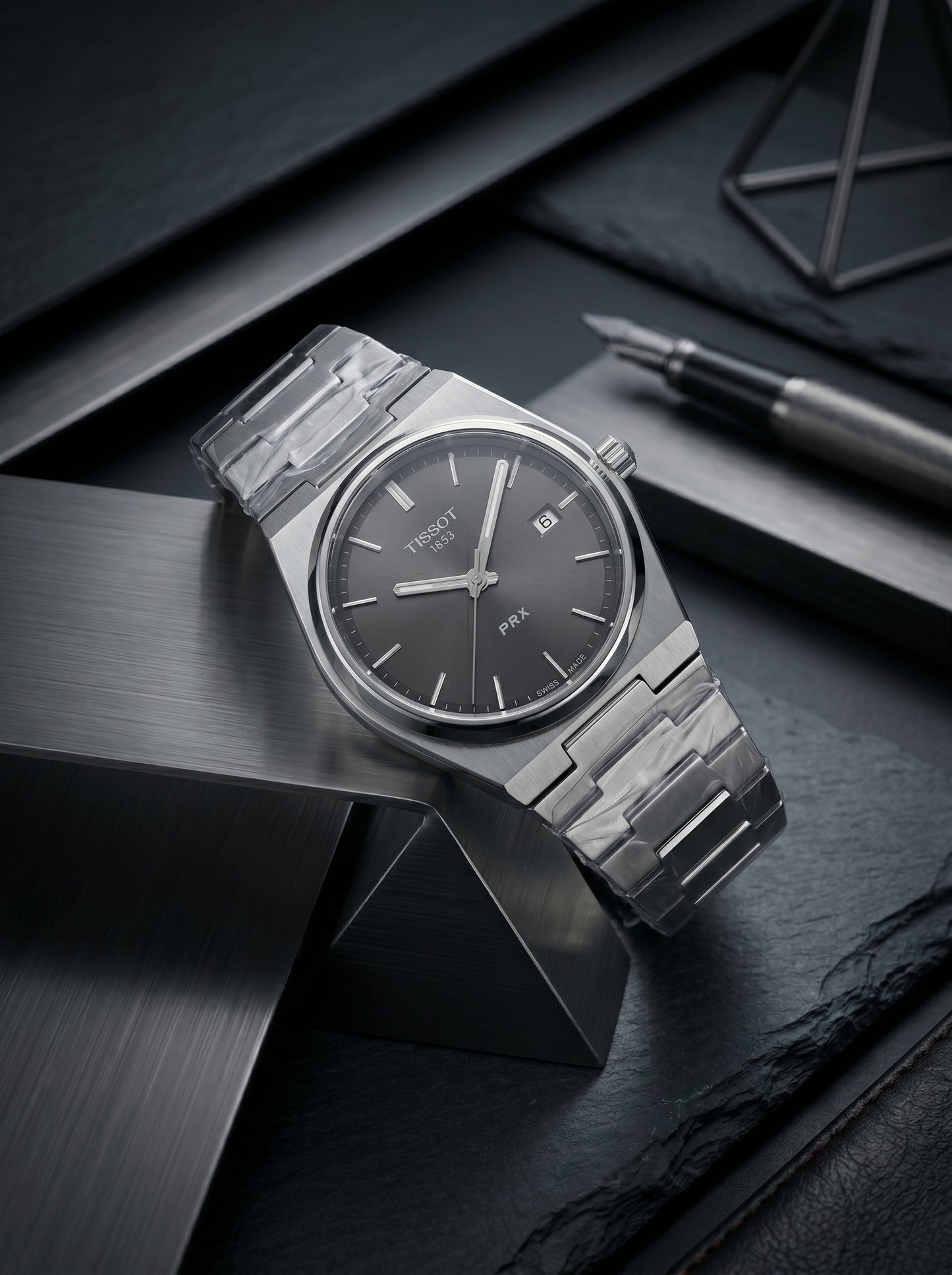 Tissot PRX Luxury Watch – Green & Black Dial Stainless Steel Edition