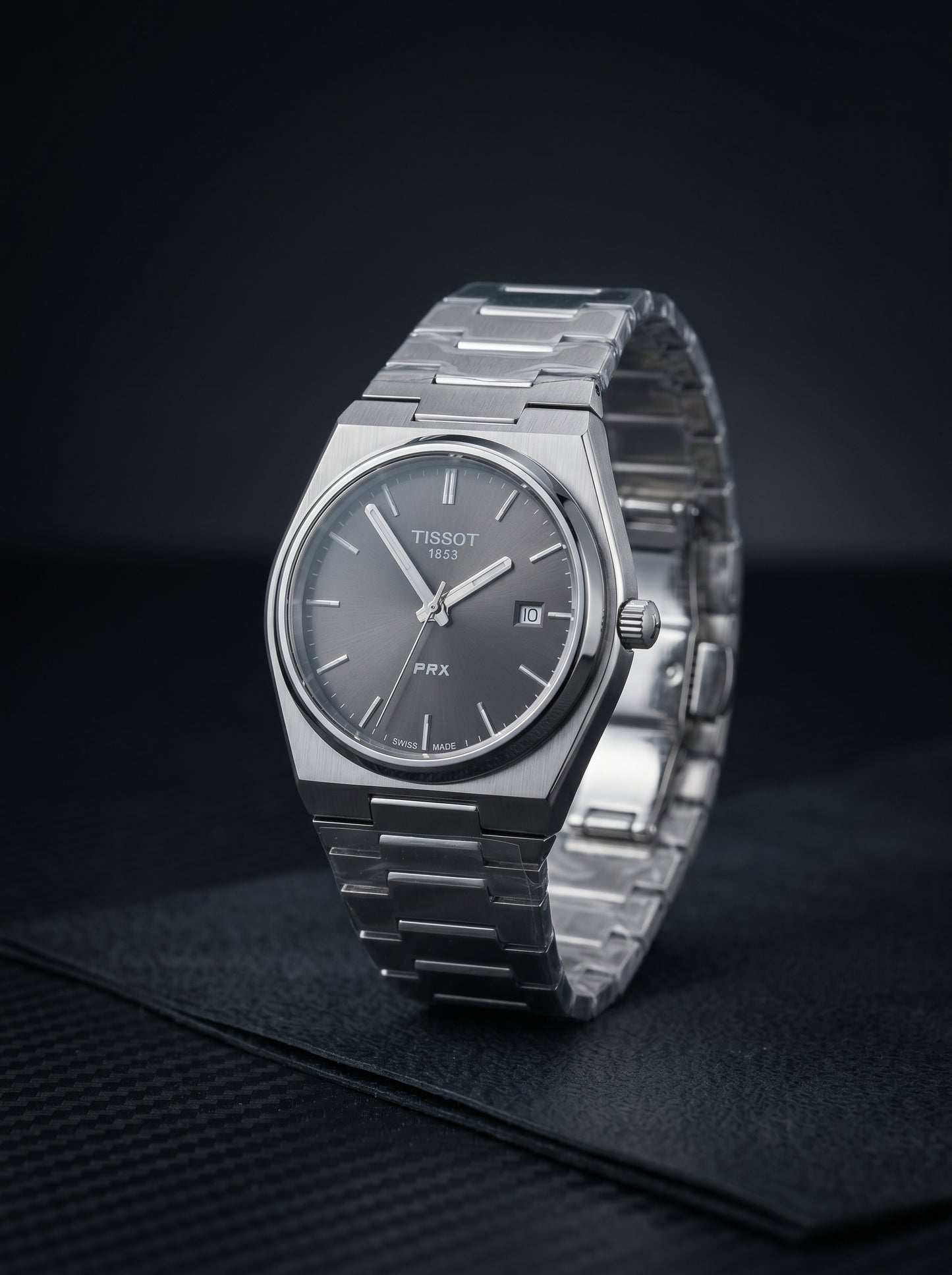 Tissot PRX Luxury Watch – Green & Black Dial Stainless Steel Edition