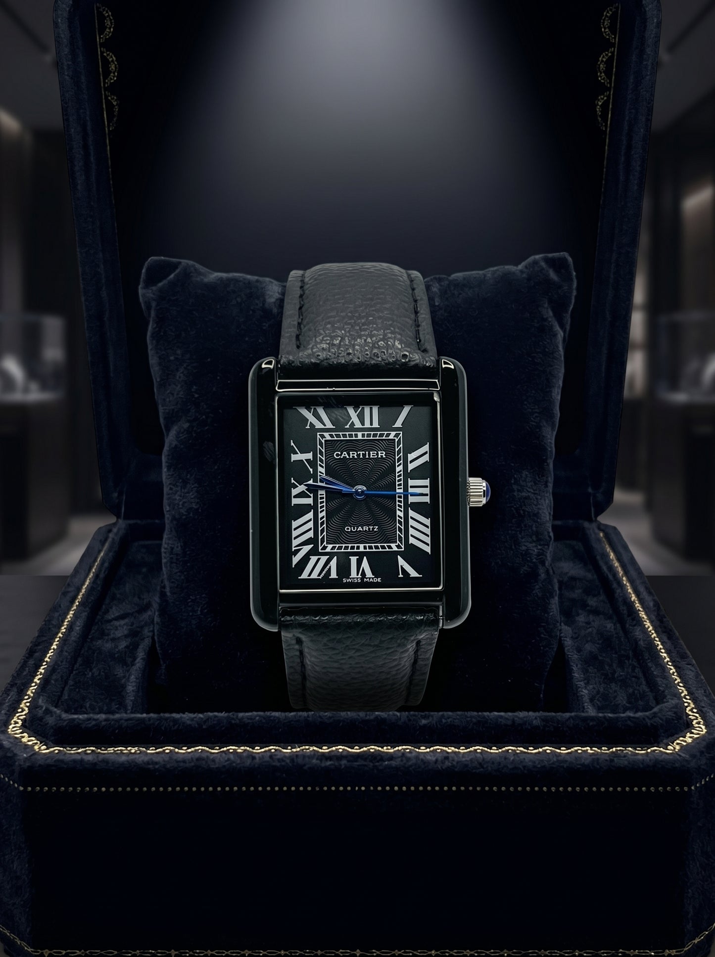 Cartier Heritage Tank Watch – Classic Leather Collection