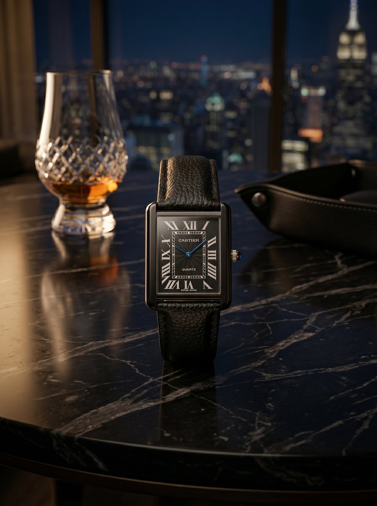 Cartier Heritage Tank Watch – Classic Leather Collection