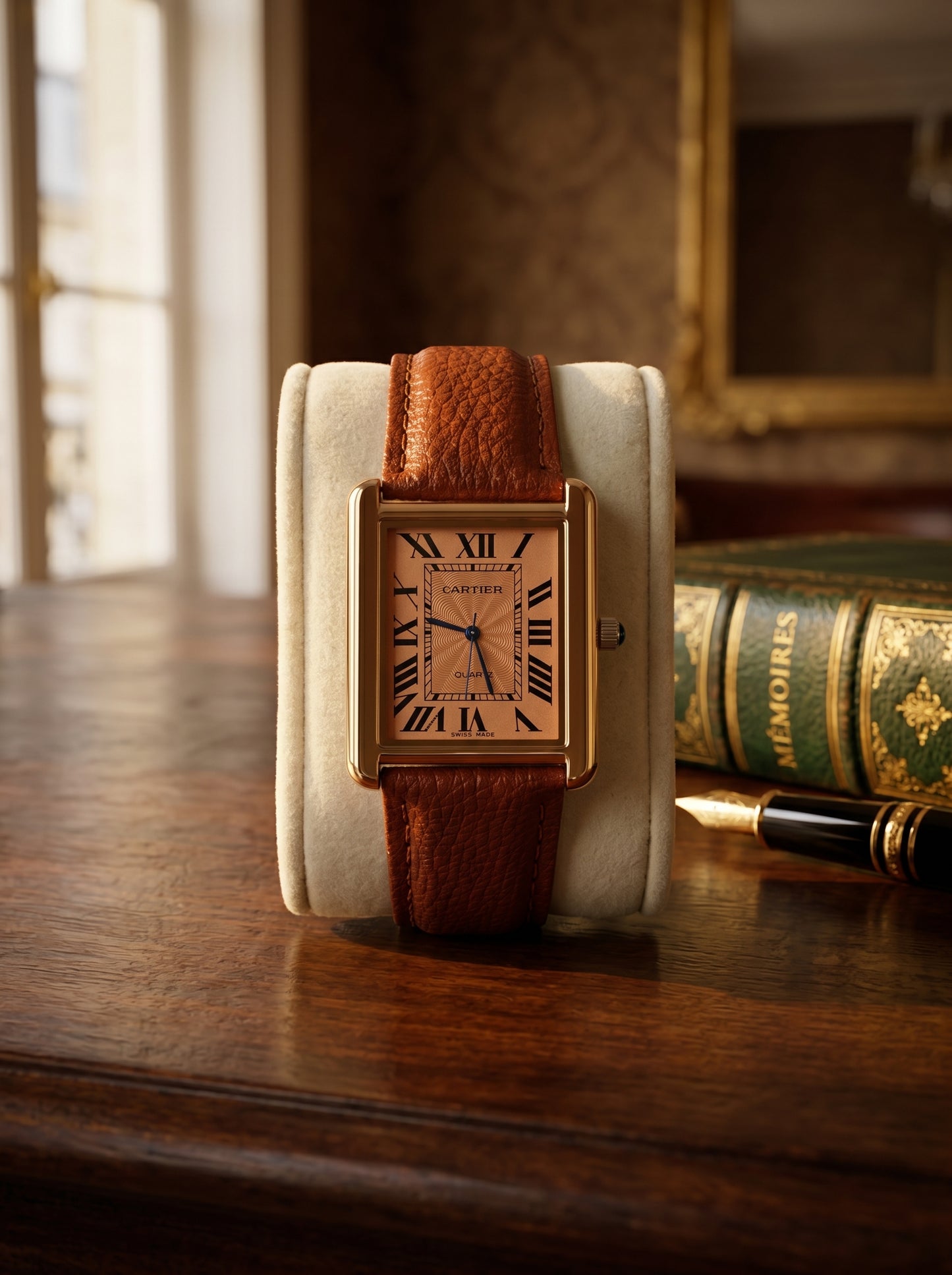 Cartier Heritage Tank Watch – Classic Leather Collection