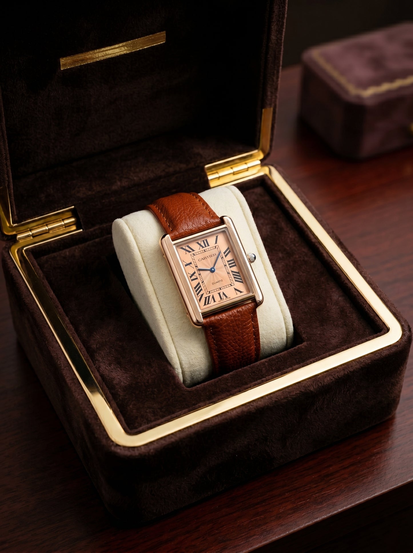 Cartier Heritage Tank Watch – Classic Leather Collection