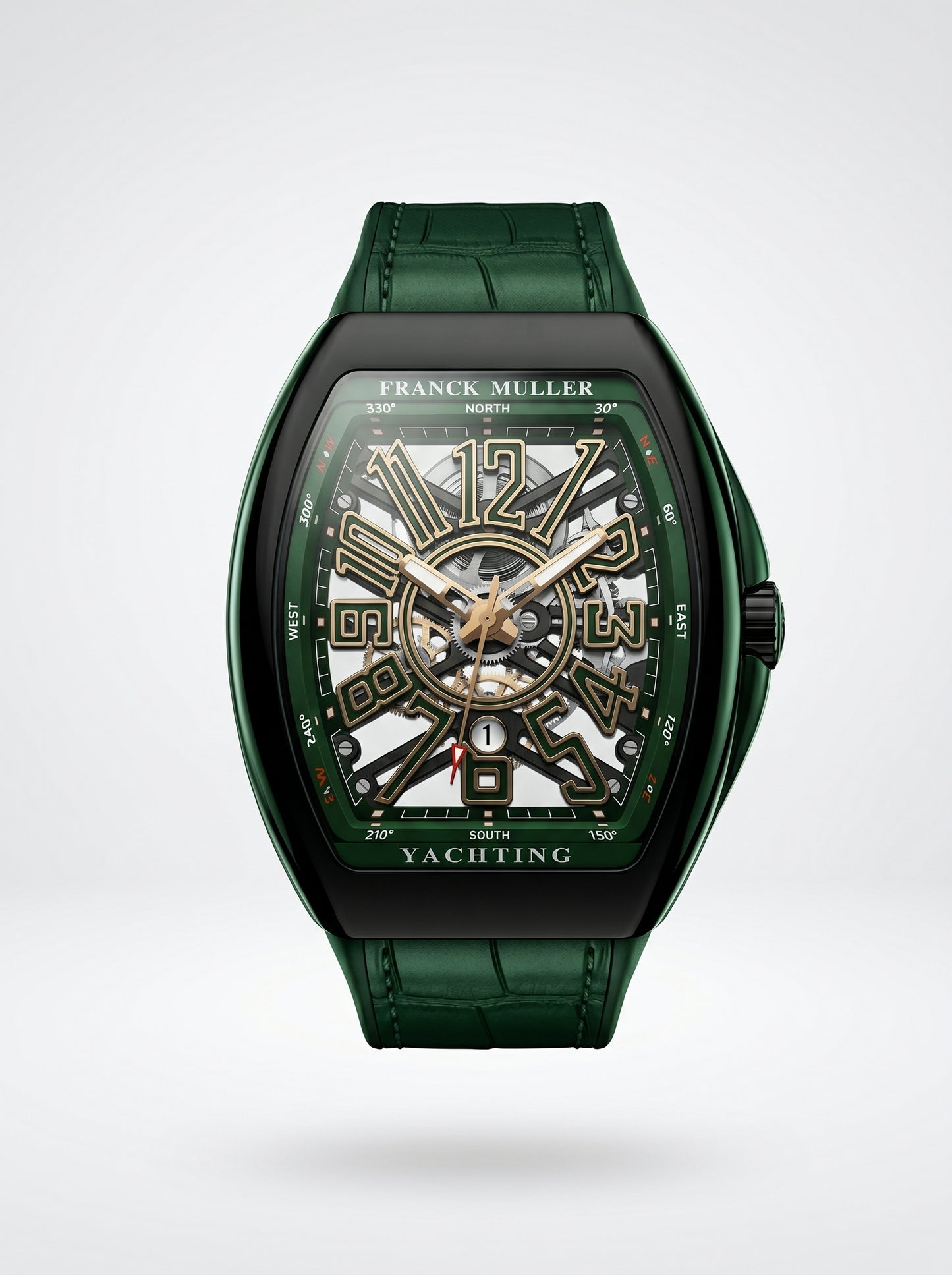 Franck Muller Yachting Green Luxury Watch – Premium Edition