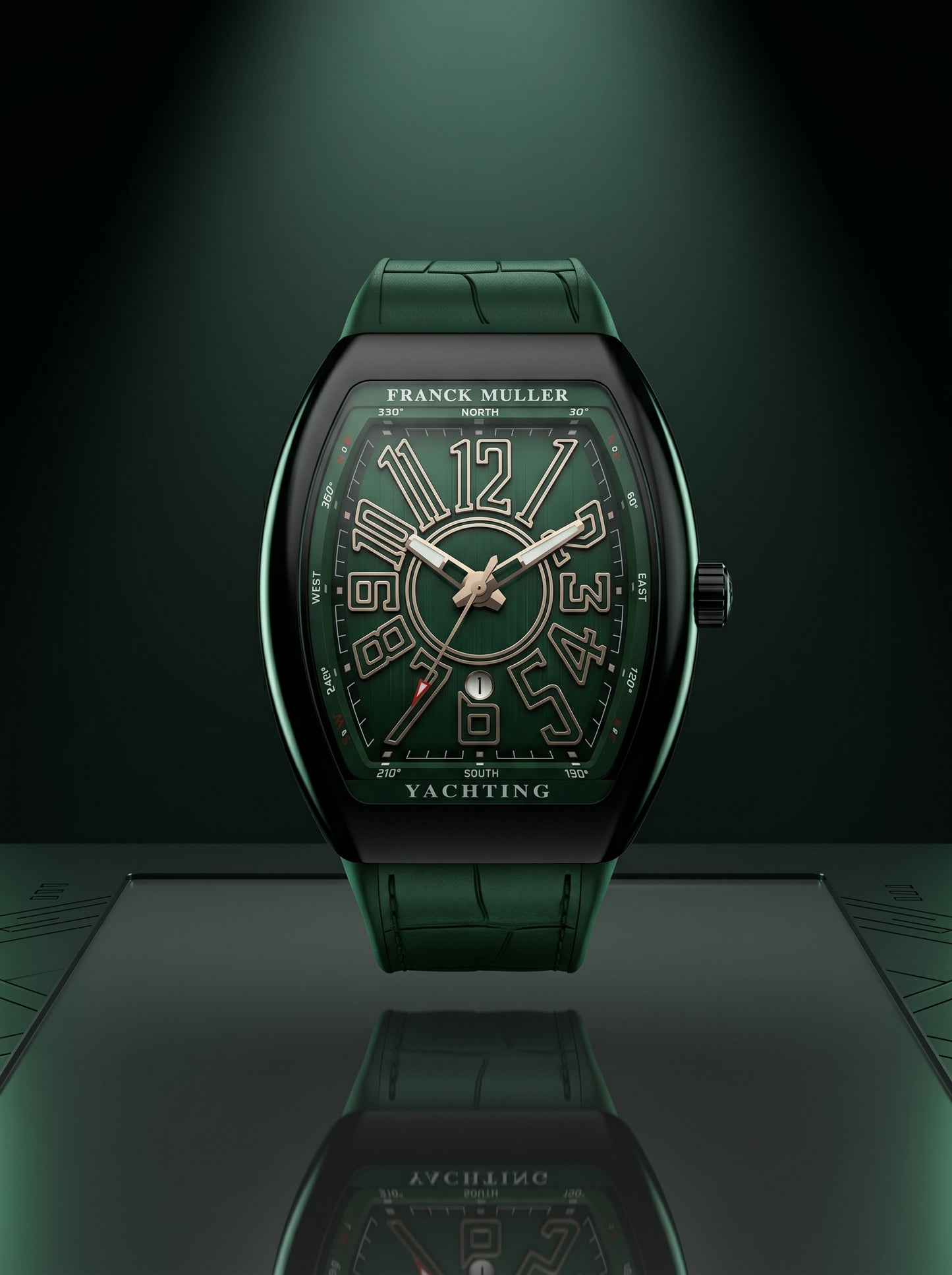 Franck Muller Yachting Green Luxury Watch – Premium Edition