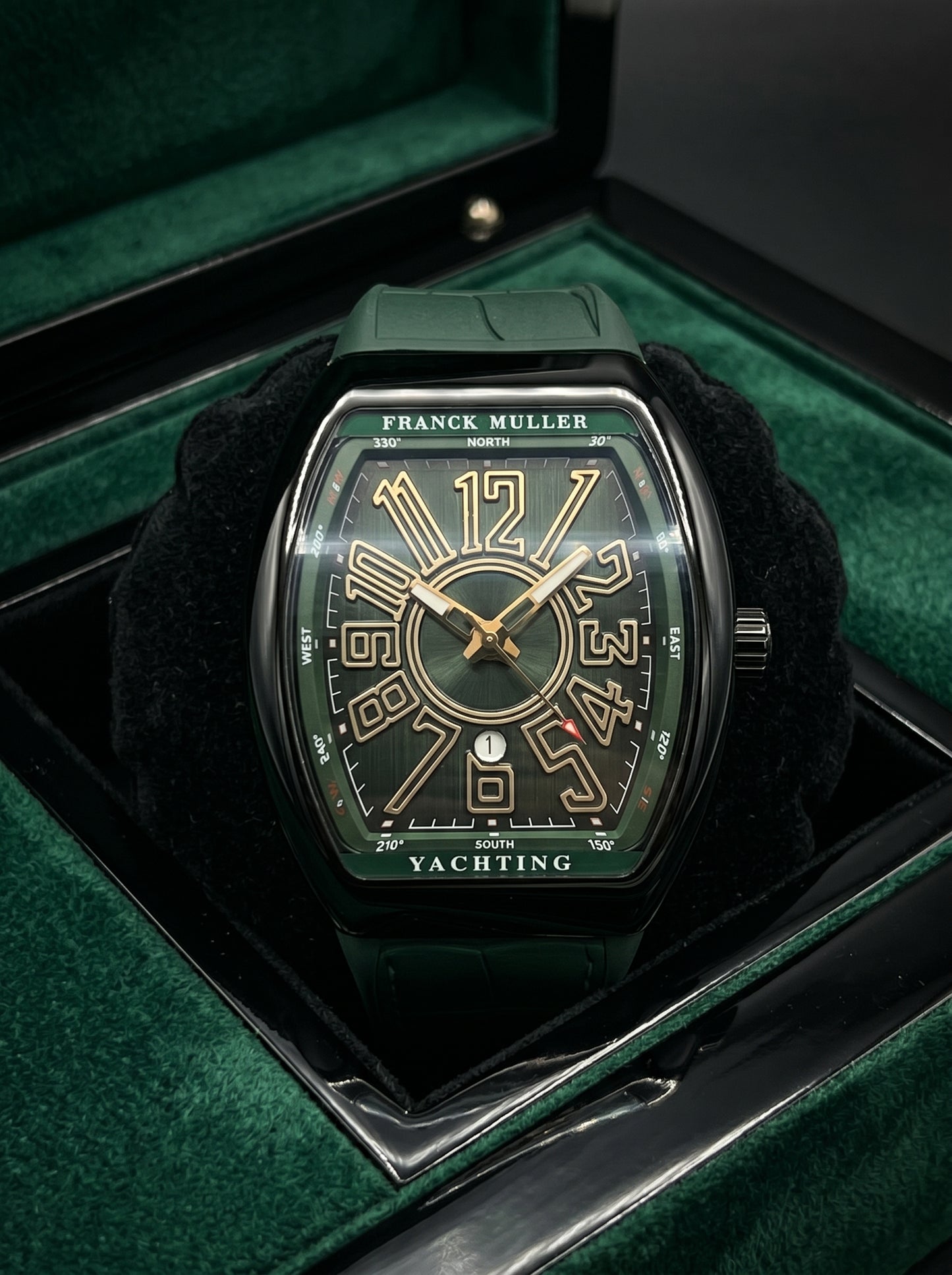 Franck Muller Yachting Green Luxury Watch – Premium Edition