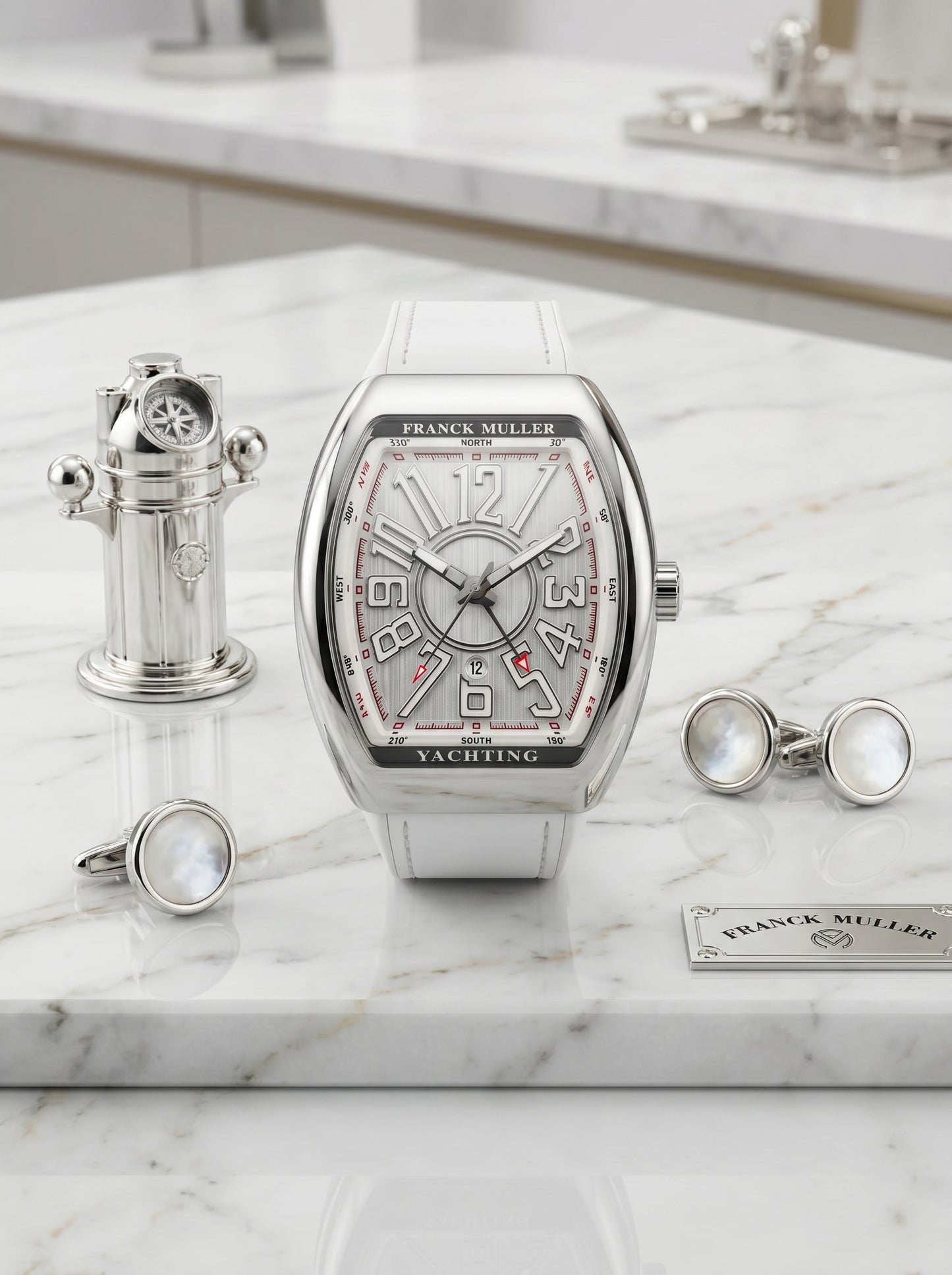 Franck Muller Yachting Green Luxury Watch – Premium Edition