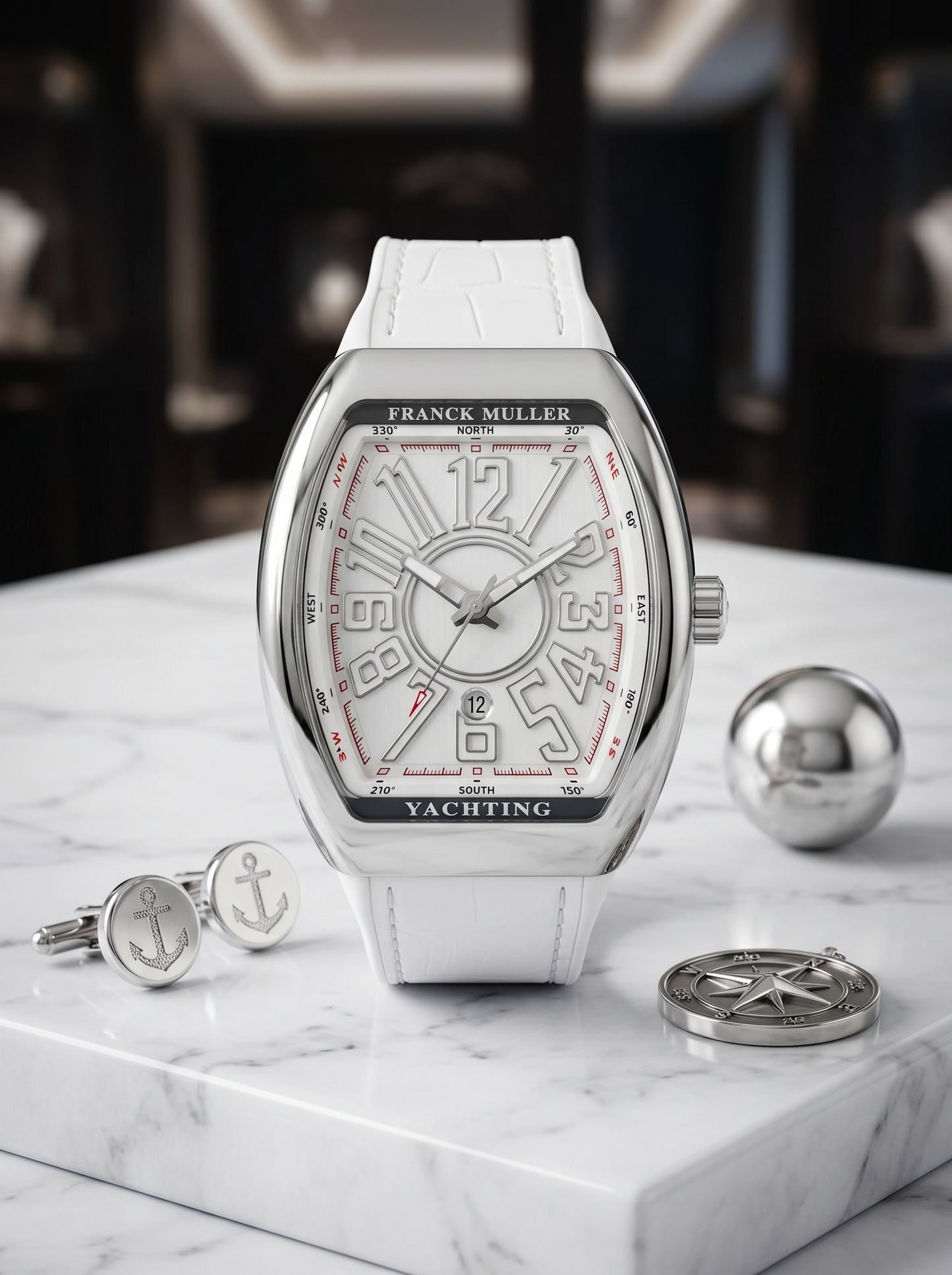 Franck Muller Yachting Green Luxury Watch – Premium Edition
