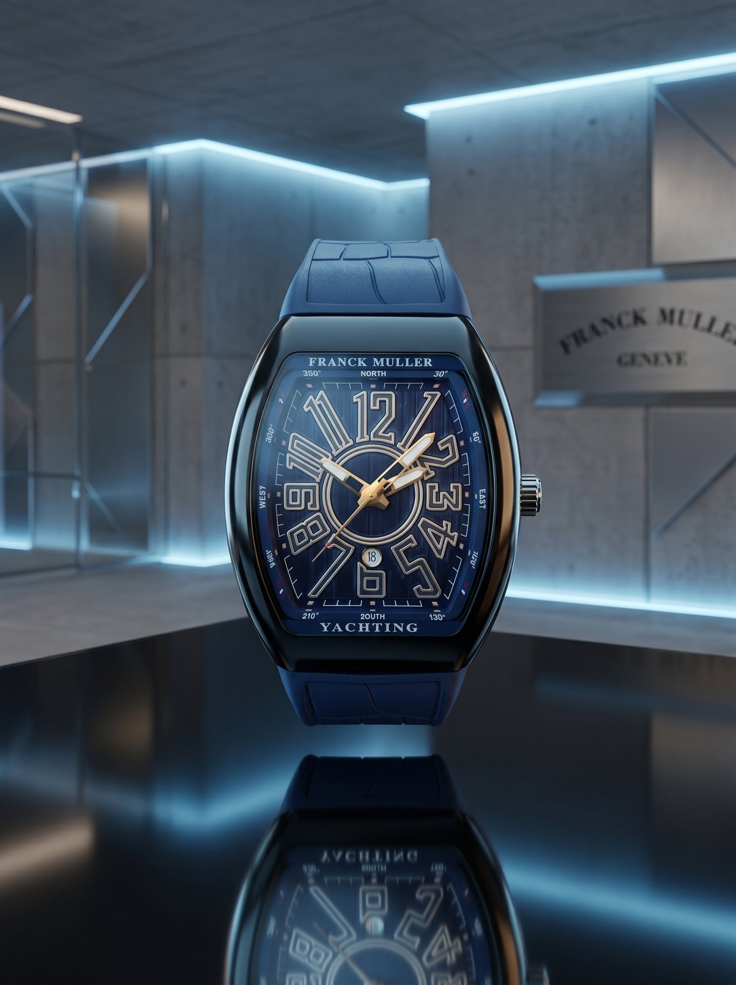 Franck Muller Yachting Green Luxury Watch – Premium Edition