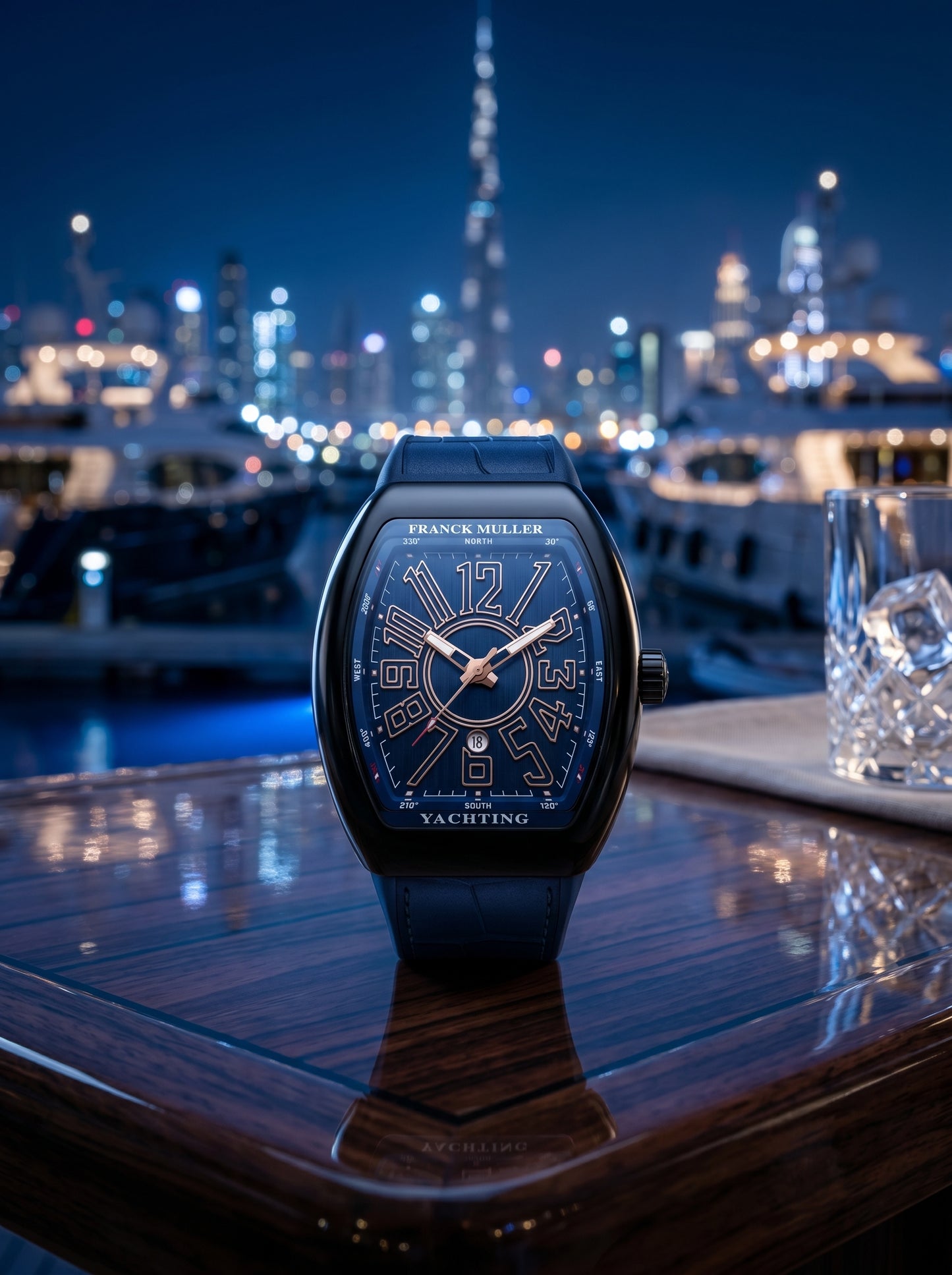 Franck Muller Yachting Green Luxury Watch – Premium Edition