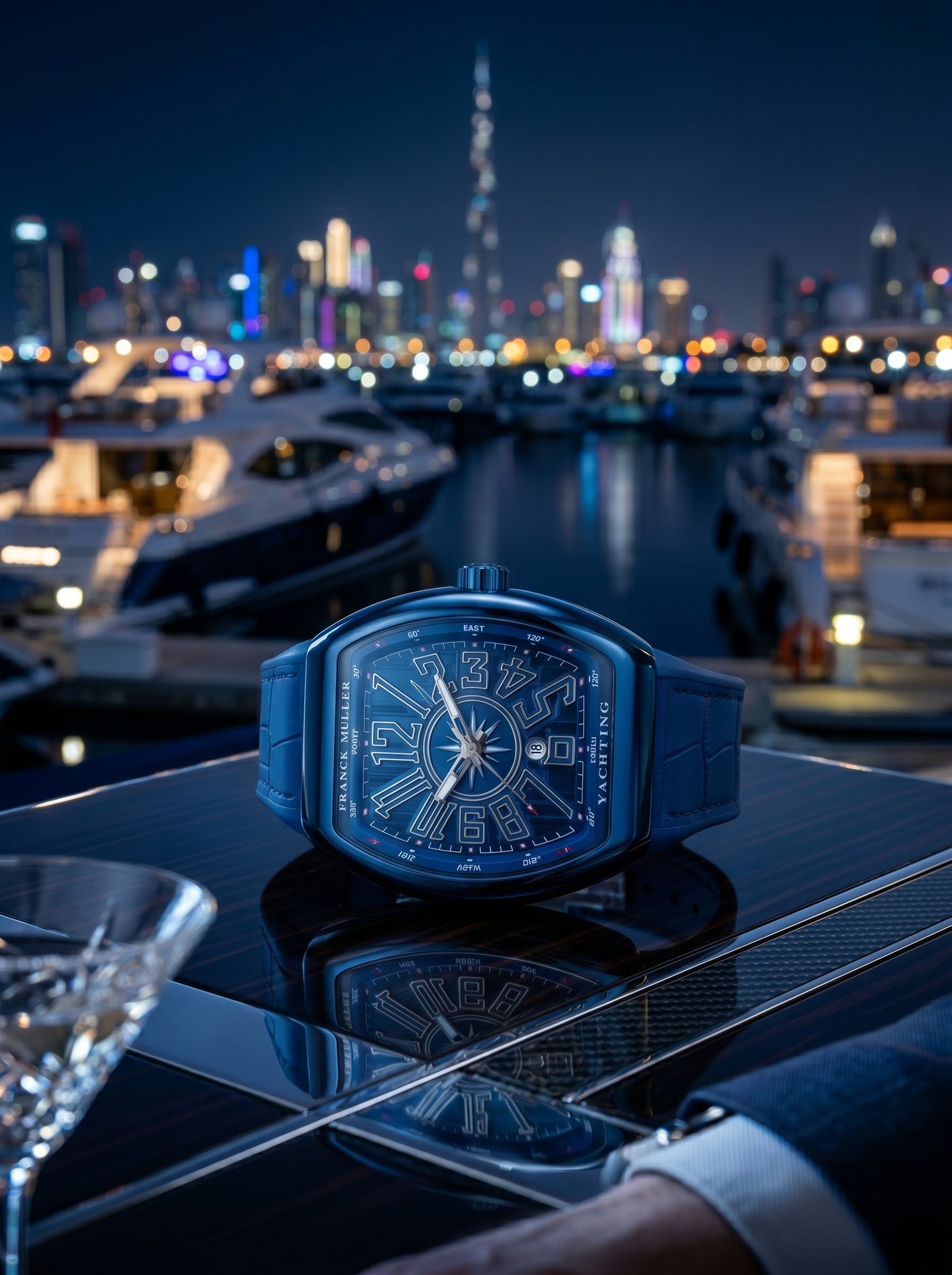 Franck Muller Yachting Green Luxury Watch – Premium Edition